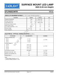 QTLP603CIWTR Datasheet Page 2