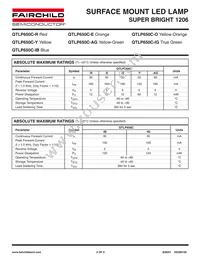 QTLP650CYTR Datasheet Page 2