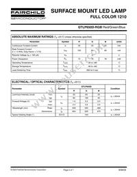 QTLP650DRGBTR Datasheet Page 2