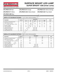 QTLP651CRAGTR Datasheet Page 2
