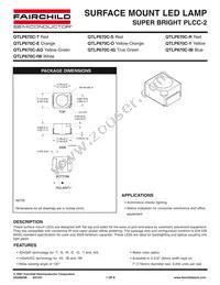 QTLP670CYTR Datasheet Cover