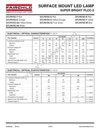QTLP670CYTR Datasheet Page 3