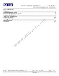 QTM3053T1 Datasheet Page 2