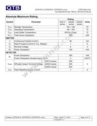 QTM3053T1 Datasheet Page 4