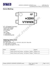 QTM3053T1 Datasheet Page 11