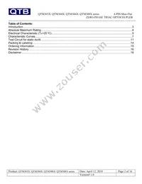 QTM3083T1 Datasheet Page 2