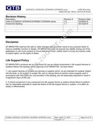 QTM3083T1 Datasheet Page 16