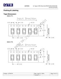 QTM354T1 Datasheet Page 10