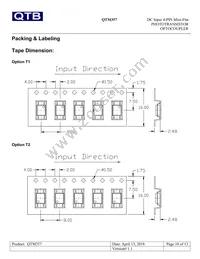 QTM357T1 Datasheet Page 10