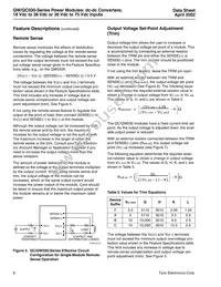 QW030C1 Datasheet Page 8