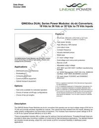 QW030CL1 Datasheet Cover