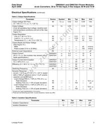 QW050A81 Datasheet Page 3