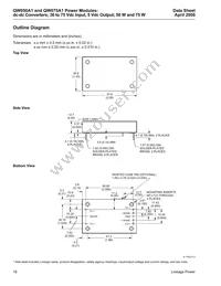 QW050A81 Datasheet Page 16