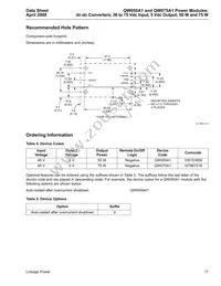 QW050A81 Datasheet Page 17