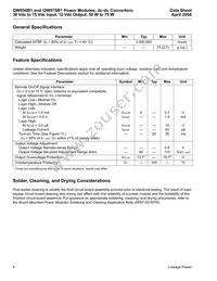 QW075A1 Datasheet Page 4