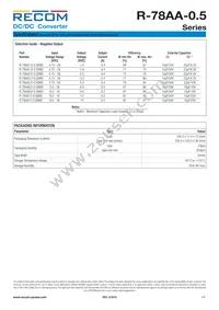 R-78AA15-0.5SMD Datasheet Page 7