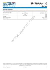 R-78AA2.5-1.0SMD Datasheet Page 6