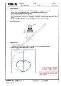 R-B101L1 Datasheet Page 2