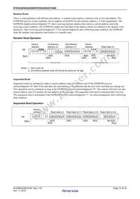 R1EX24032ATAS0I#S0 Datasheet Page 13