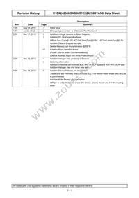 R1EX24256BSAS0I#U0 Datasheet Page 17