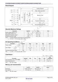 R1EX25004ATA00I#S0 Datasheet Page 3