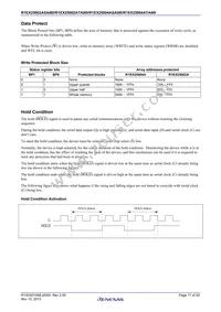 R1EX25004ATA00I#S0 Datasheet Page 17