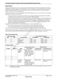 R1EX25064ATA00I#S0 Datasheet Page 17