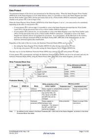 R1EX25512ATA00I#U0 Datasheet Page 17