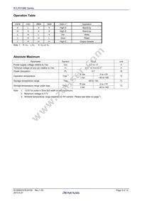 R1LP0108ESN-7SR#S0 Datasheet Page 5