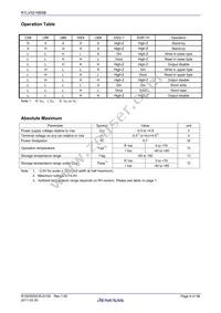 R1LV0216BSB-7SI#S0 Datasheet Page 4