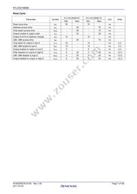 R1LV0216BSB-7SI#S0 Datasheet Page 7