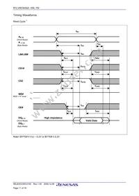 R1LV0816ASA-7SI#S0 Datasheet Page 13