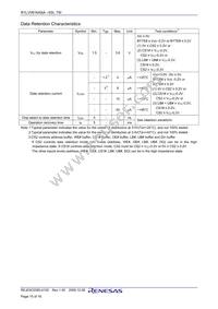 R1LV0816ASA-7SI#S0 Datasheet Page 17