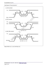 R1LV0816ASA-7SI#S0 Datasheet Page 18