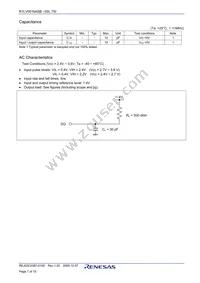 R1LV0816ASB-7SI#S0 Datasheet Page 7
