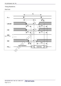 R1LV0816ASB-7SI#S0 Datasheet Page 10