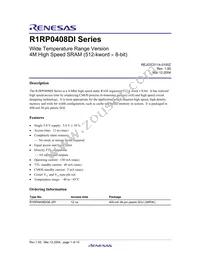 R1RP0408DGE-2PI#B0 Datasheet Page 3