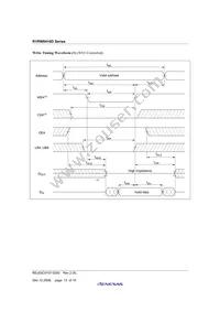 R1RW0416DGE-2PR#B0 Datasheet Page 14