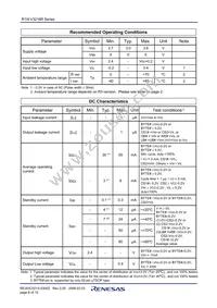 R1WV3216RBG-7SR#B0 Datasheet Page 6