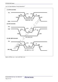 R1WV6416RSD-5SI#S0 Datasheet Page 16