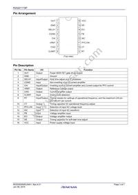 R2A20111SP#W0 Datasheet Page 3