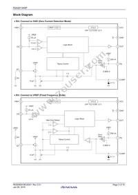 R2A20134SP#W5 Datasheet Page 3