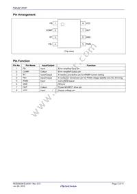 R2A20135SP#W5 Datasheet Page 2