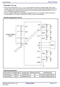 R2A20164SA#W5 Datasheet Page 7