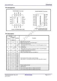 R2A20168SA#W5 Datasheet Page 2