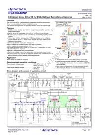 R2A30440NP#W0 Datasheet Cover