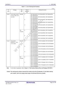 R5F100GHANA#W0 Datasheet Page 4