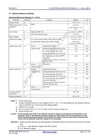 R5F1036ADSP#35 Datasheet Page 17