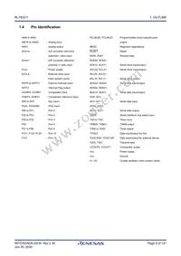 R5F1058AGLA#U0 Datasheet Page 8