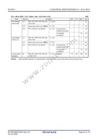 R5F1058AGLA#U0 Datasheet Page 23